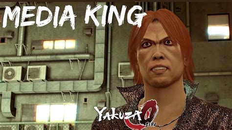 yakuza 0 media king|yakuza 0 media king fight.